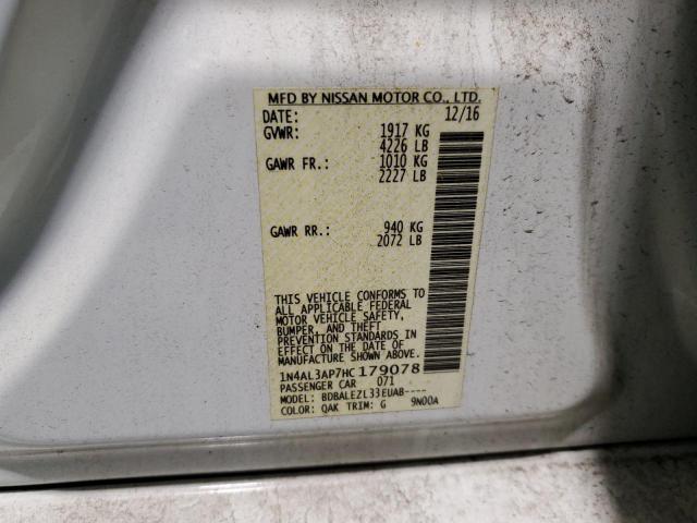 Photo 12 VIN: 1N4AL3AP7HC179078 - NISSAN ALTIMA 