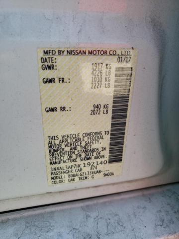 Photo 9 VIN: 1N4AL3AP7HC192140 - NISSAN ALTIMA 2.5 