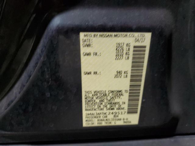 Photo 11 VIN: 1N4AL3AP7HC249517 - NISSAN ALTIMA 2.5 