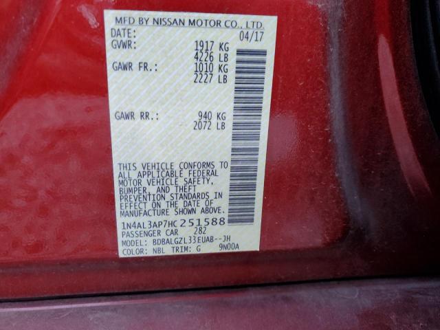 Photo 11 VIN: 1N4AL3AP7HC251588 - NISSAN ALTIMA 