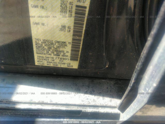 Photo 8 VIN: 1N4AL3AP7HC278905 - NISSAN ALTIMA 