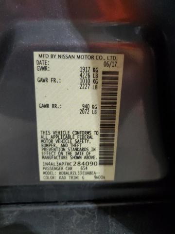 Photo 11 VIN: 1N4AL3AP7HC284090 - NISSAN ALTIMA 25 