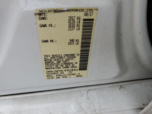 Photo 11 VIN: 1N4AL3AP7HC492891 - NISSAN ALTIMA 2.5 