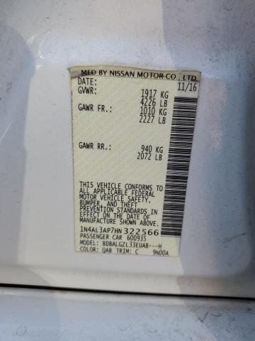 Photo 11 VIN: 1N4AL3AP7HN322566 - NISSAN ALTIMA 2.5 