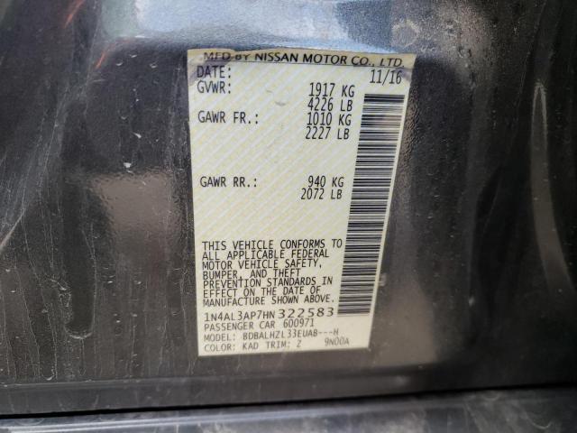 Photo 12 VIN: 1N4AL3AP7HN322583 - NISSAN ALTIMA 2.5 