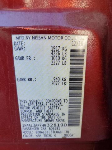 Photo 11 VIN: 1N4AL3AP7HN328190 - NISSAN ALTIMA 