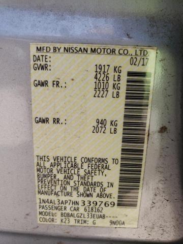 Photo 12 VIN: 1N4AL3AP7HN339769 - NISSAN ALTIMA 2.5 