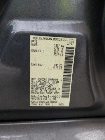 Photo 11 VIN: 1N4AL3AP7HN344907 - NISSAN ALTIMA 