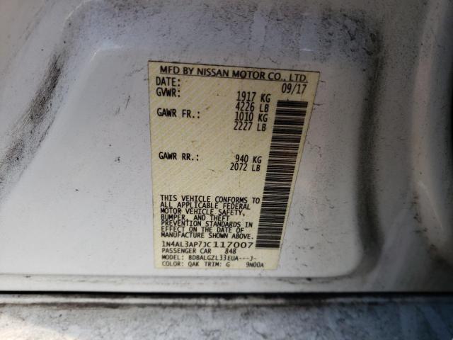 Photo 11 VIN: 1N4AL3AP7JC117007 - NISSAN ALTIMA 