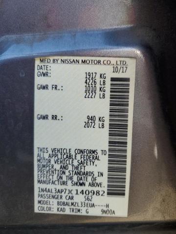 Photo 12 VIN: 1N4AL3AP7JC140982 - NISSAN ALTIMA 