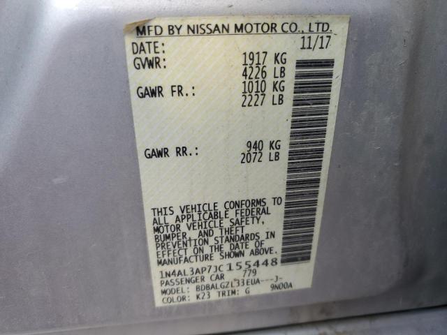 Photo 11 VIN: 1N4AL3AP7JC155448 - NISSAN ALTIMA 