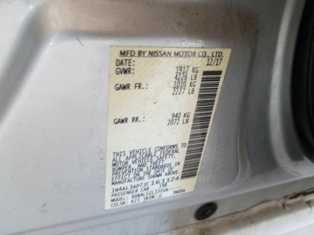 Photo 9 VIN: 1N4AL3AP7JC163324 - NISSAN ALTIMA 2.5 