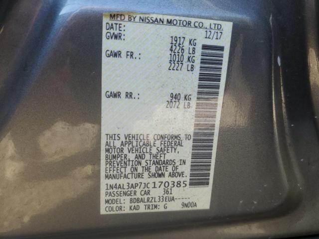 Photo 11 VIN: 1N4AL3AP7JC170385 - NISSAN ALTIMA 2.5 