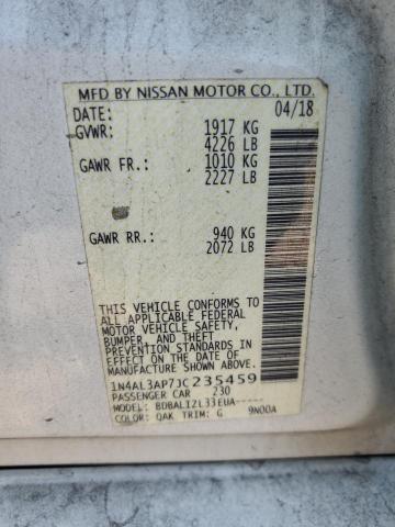 Photo 12 VIN: 1N4AL3AP7JC235459 - NISSAN ALTIMA 