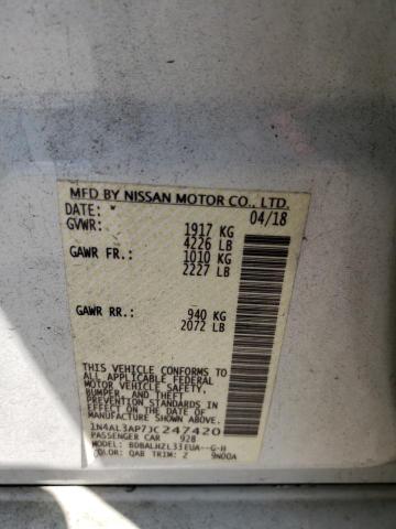 Photo 11 VIN: 1N4AL3AP7JC247420 - NISSAN ALTIMA 