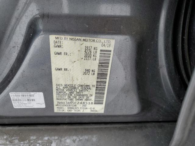 Photo 11 VIN: 1N4AL3AP7JC248518 - NISSAN ALTIMA 