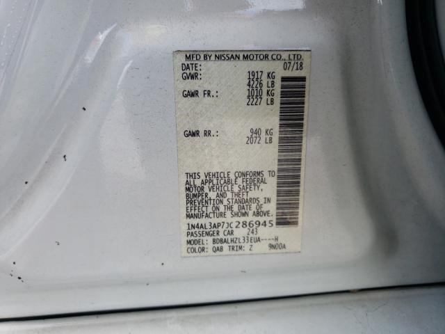 Photo 9 VIN: 1N4AL3AP7JC286945 - NISSAN ALTIMA 2.5 