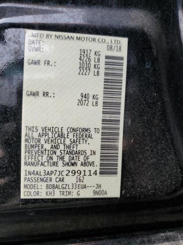 Photo 11 VIN: 1N4AL3AP7JC299114 - NISSAN ALTIMA 