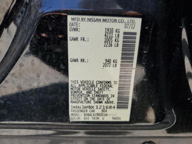 Photo 12 VIN: 1N4AL3AP8DC121684 - NISSAN ALTIMA 