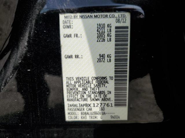 Photo 12 VIN: 1N4AL3AP8DC127761 - NISSAN ALTIMA 