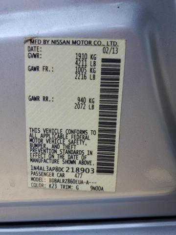 Photo 11 VIN: 1N4AL3AP8DC218903 - NISSAN ALTIMA 2.5 