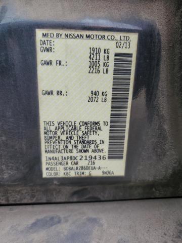 Photo 12 VIN: 1N4AL3AP8DC219436 - NISSAN ALTIMA 2.5 