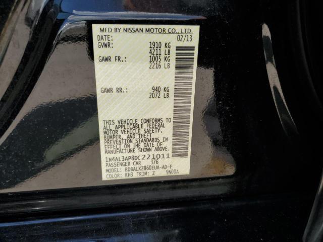 Photo 9 VIN: 1N4AL3AP8DC221011 - NISSAN ALTIMA 2.5 