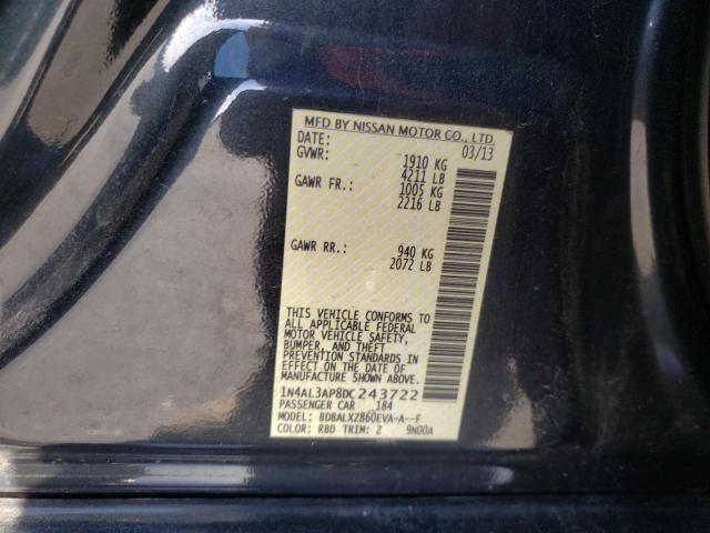 Photo 9 VIN: 1N4AL3AP8DC243722 - NISSAN ALTIMA 2.5 