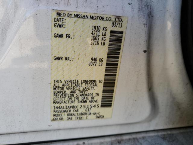 Photo 12 VIN: 1N4AL3AP8DC251545 - NISSAN ALTIMA 