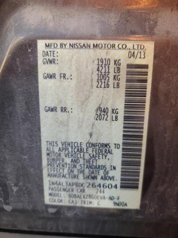 Photo 11 VIN: 1N4AL3AP8DC264604 - NISSAN ALTIMA 2.5 