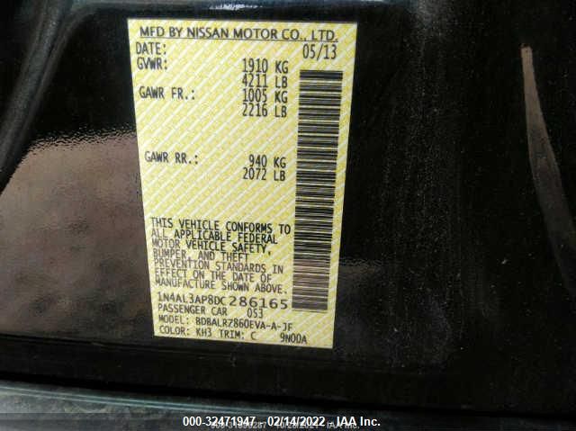 Photo 8 VIN: 1N4AL3AP8DC286165 - NISSAN ALTIMA 