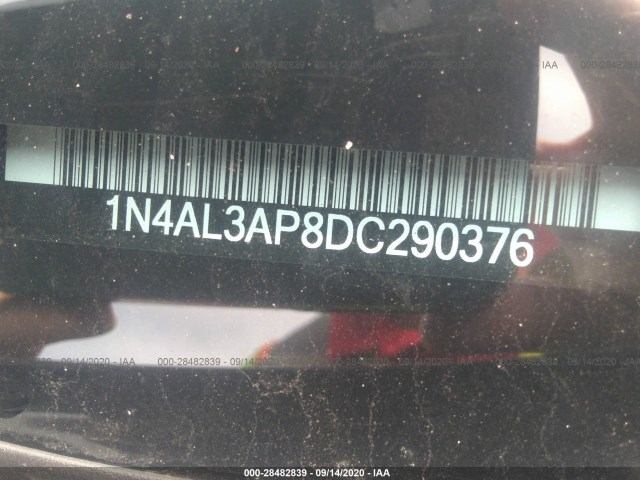 Photo 8 VIN: 1N4AL3AP8DC290376 - NISSAN ALTIMA 