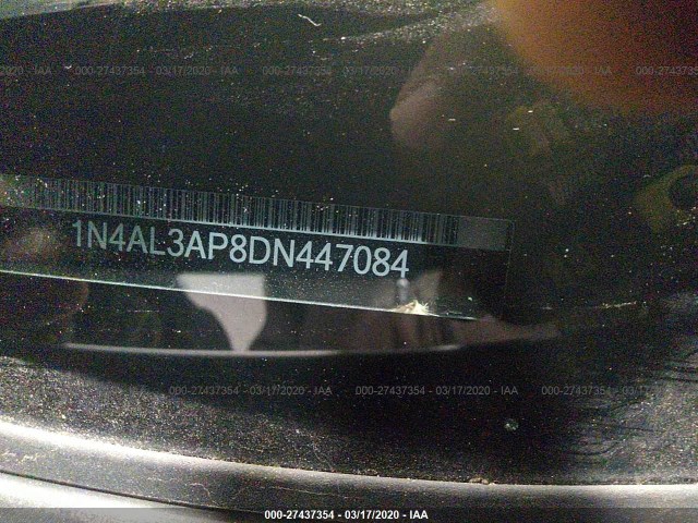 Photo 8 VIN: 1N4AL3AP8DN447084 - NISSAN ALTIMA 