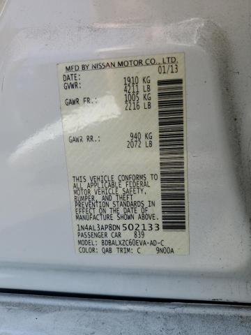 Photo 12 VIN: 1N4AL3AP8DN502133 - NISSAN ALTIMA 