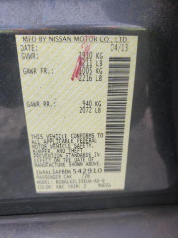 Photo 9 VIN: 1N4AL3AP8DN542910 - NISSAN ALTIMA 2.5 