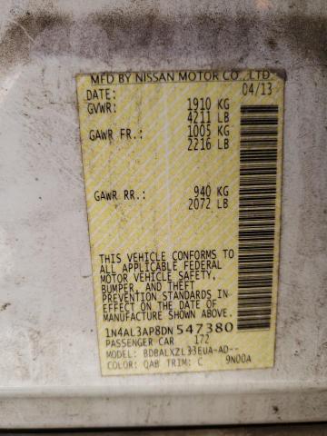 Photo 11 VIN: 1N4AL3AP8DN547380 - NISSAN ALTIMA 2.5 