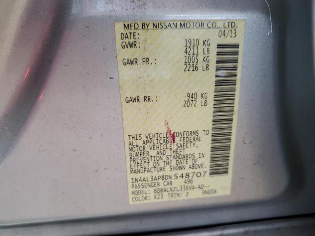 Photo 11 VIN: 1N4AL3AP8DN548707 - NISSAN ALTIMA 