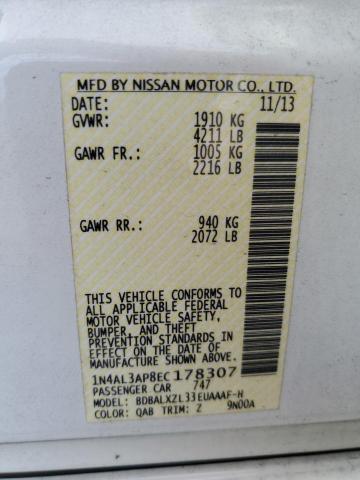 Photo 11 VIN: 1N4AL3AP8EC178307 - NISSAN ALTIMA 