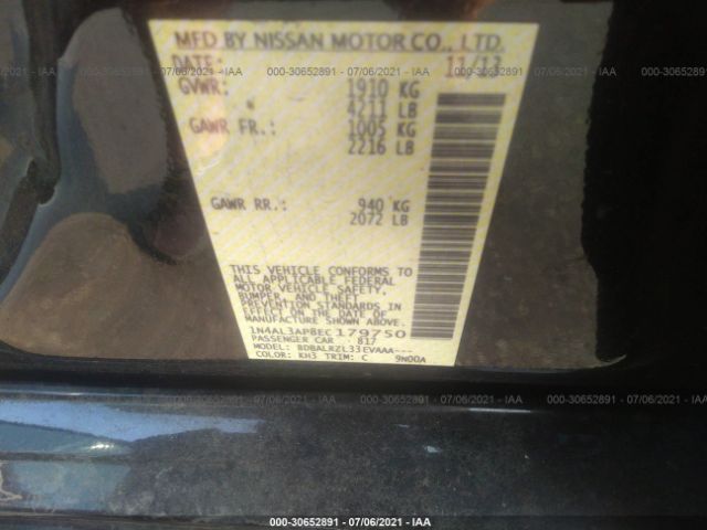 Photo 8 VIN: 1N4AL3AP8EC179750 - NISSAN ALTIMA 