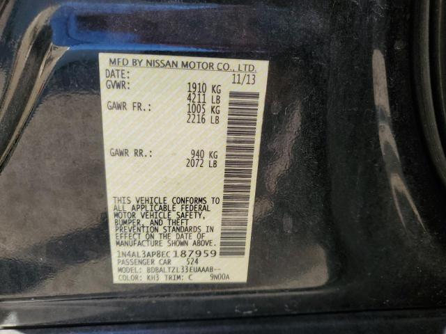 Photo 11 VIN: 1N4AL3AP8EC187959 - NISSAN ALTIMA 2.5 