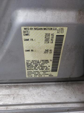 Photo 11 VIN: 1N4AL3AP8EC190862 - NISSAN ALTIMA 