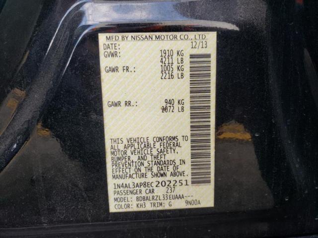 Photo 9 VIN: 1N4AL3AP8EC202251 - NISSAN ALTIMA 2.5 