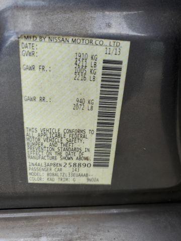 Photo 11 VIN: 1N4AL3AP8EN258890 - NISSAN ALTIMA 