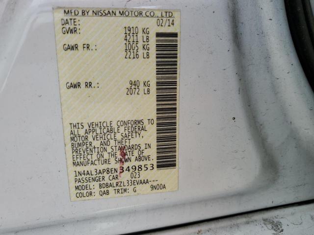 Photo 11 VIN: 1N4AL3AP8EN349853 - NISSAN ALTIMA 2.5 