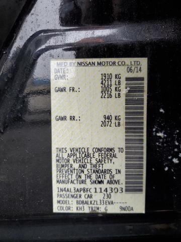 Photo 12 VIN: 1N4AL3AP8FC114303 - NISSAN ALTIMA 2.5 