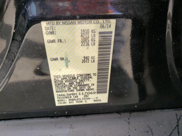 Photo 9 VIN: 1N4AL3AP8FC117069 - NISSAN ALTIMA 2.5 