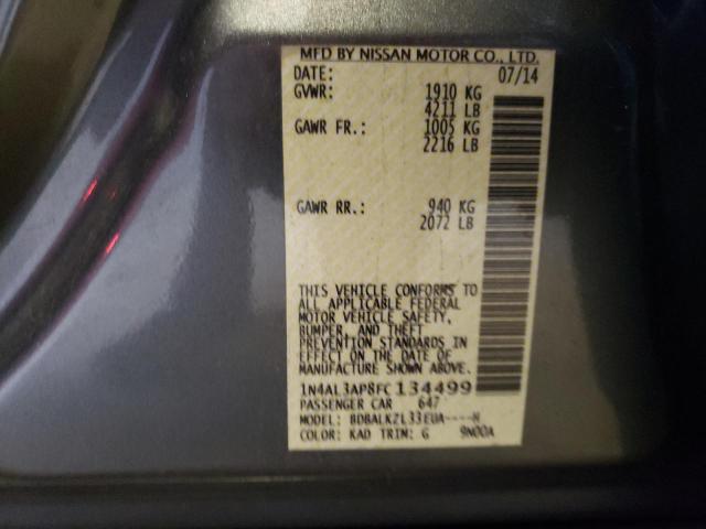 Photo 9 VIN: 1N4AL3AP8FC134499 - NISSAN ALTIMA 2.5 