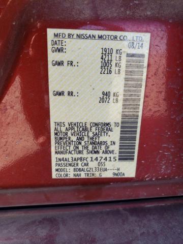 Photo 11 VIN: 1N4AL3AP8FC147415 - NISSAN ALTIMA 