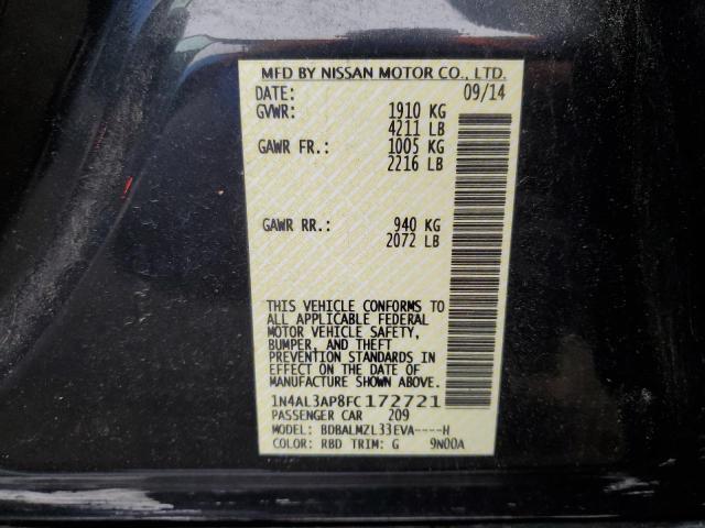 Photo 11 VIN: 1N4AL3AP8FC172721 - NISSAN ALTIMA 