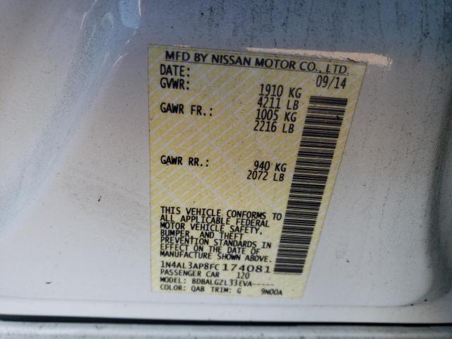 Photo 11 VIN: 1N4AL3AP8FC174081 - NISSAN ALTIMA 